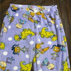 Fossil Purple Cartoon Print Pajama Pants